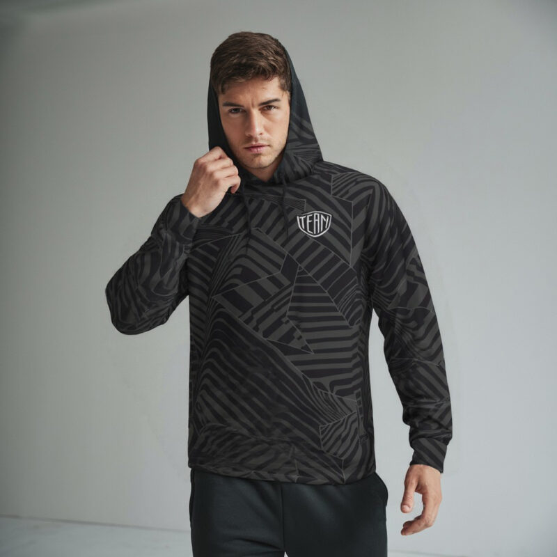 Felpa allenamento personalizzata unisex, con cappuccio, non garzata. Modello TRAINING ZIP. Per informazioni contattaci e visita il sito.